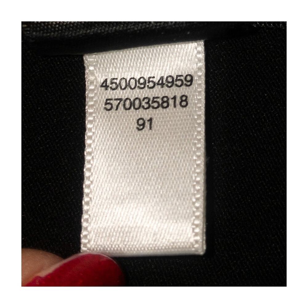 WHBM Black Silver Sequin Tank Women Party Top Stretch Scoop Neck - Picture 12 of 12